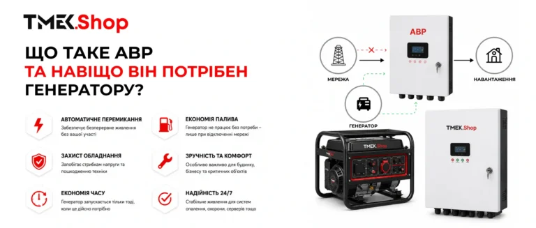 Що таке АВР та навіщо він потрібен генератору?