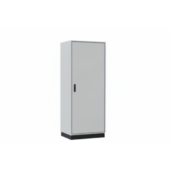 Шафа металева підлогова дводверна XME55-20105 (2000х1000х500) з монтажною платою, IP55