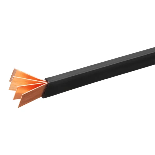 Гнучка мідна шина в ізоляції Vector VS WAVE PLUS 2x32x1, 406A, L2000mm