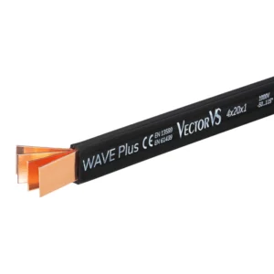 Гнучка мідна шина в ізоляції Vector VS WAVE PLUS 8x32x1, 860A, L2000mm