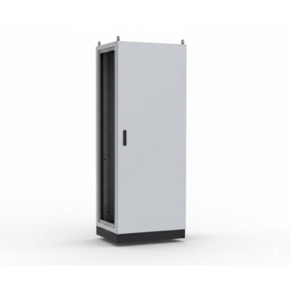 Шафа металева підлогова VSE55-2065 (2000х600х500) з монтажною платою, IP55