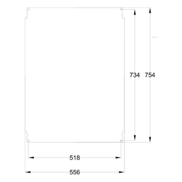 Шафа з поліестеру POL302514 (300х250х140) серії GLASS, IP66