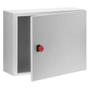 Шафа металева настінна MAS0304021R5 (300х400х210) з монтажною платою, IP66