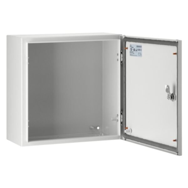 Шафа металева настінна MAS0504015R5 (500х400х155) з монтажною платою, IP66