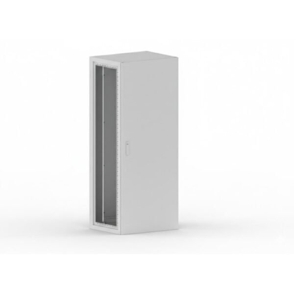 Шафа з нержавіючої сталі підлогова XLE55-20126 (2000х1200х600) двостулкова з монтажною платою, IP55