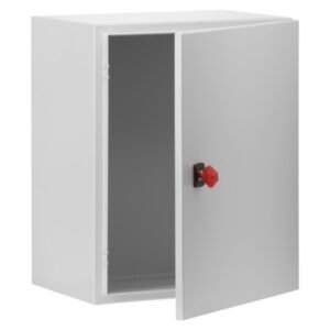 Шафа металева настінна MAS0504030R5 (500х400х300) з монтажною платою, IP66