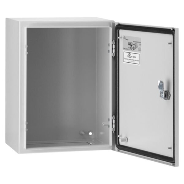 Шафа металева настінна MAS0352515R5 (350х250х155) з монтажною платою, IP66