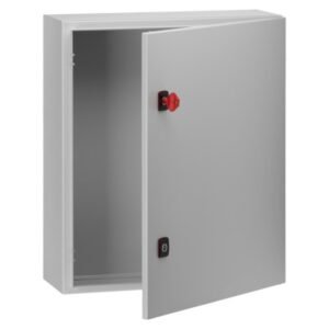 Шафа металева настінна MAS0608030R5 (600х800х300) з монтажною платою, IP66