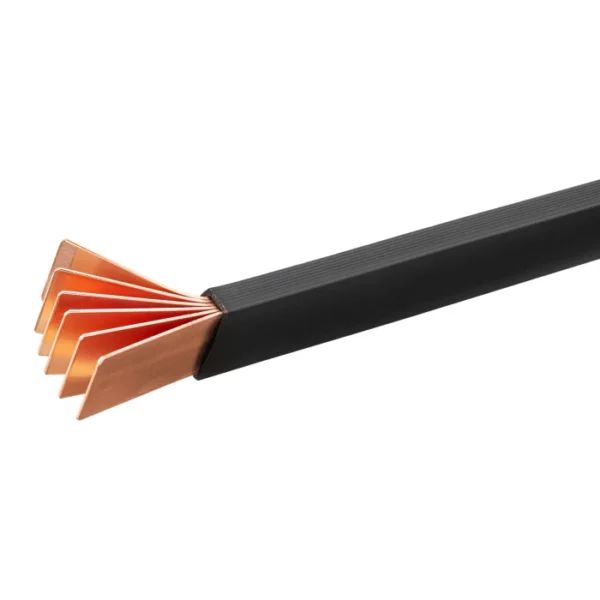 Гнучка мідна шина в ізоляції Vector VS WAVE PLUS 4x63x1, 855A, L2000mm