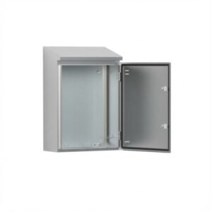 Шафа металева настінна AFS12083 (1200х800х300) нержавіюча сталь з козирком, IP66