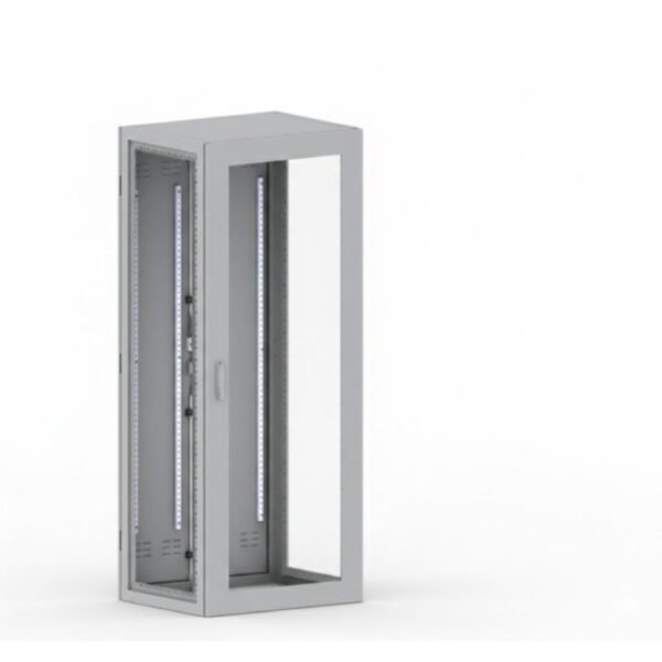 Шафа металева підлогова VSA55-2086 (2000х800х600) з монтажною платою, IP55