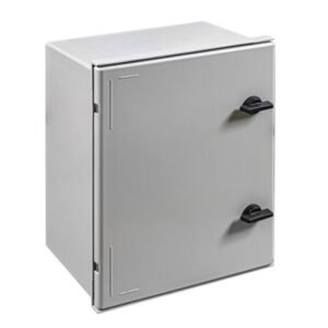Шафа з поліестеру POL504020 (500х400х200) серії GLASS з вікном, IP66