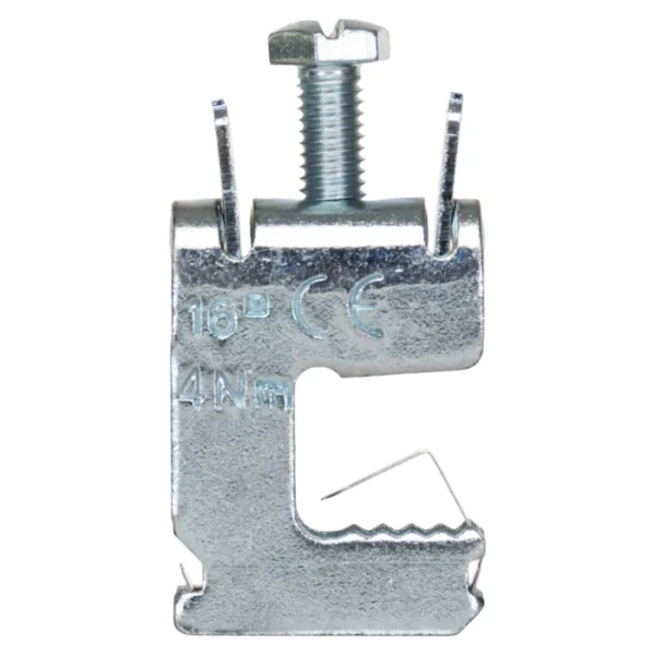 Фіксуючий зажим Klemsan 25-50, під шину 5mm