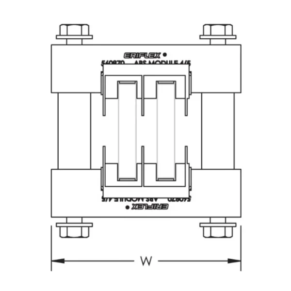 Модуль nVent Eriflex ABS 1/10